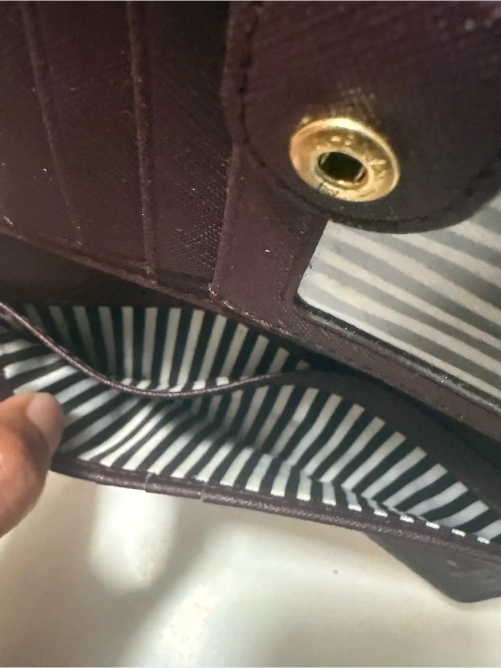 kate spade Plum Leather Wallet - Picture 4 of 10